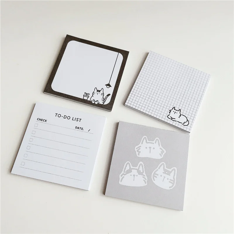 50 Sheets Cute Cat Memo Pad 2