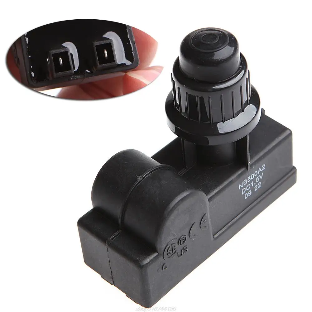 BBQ Gas Grill Replacement 2 Outlet AA Push Button Ignitor Igniter Black MY26 22