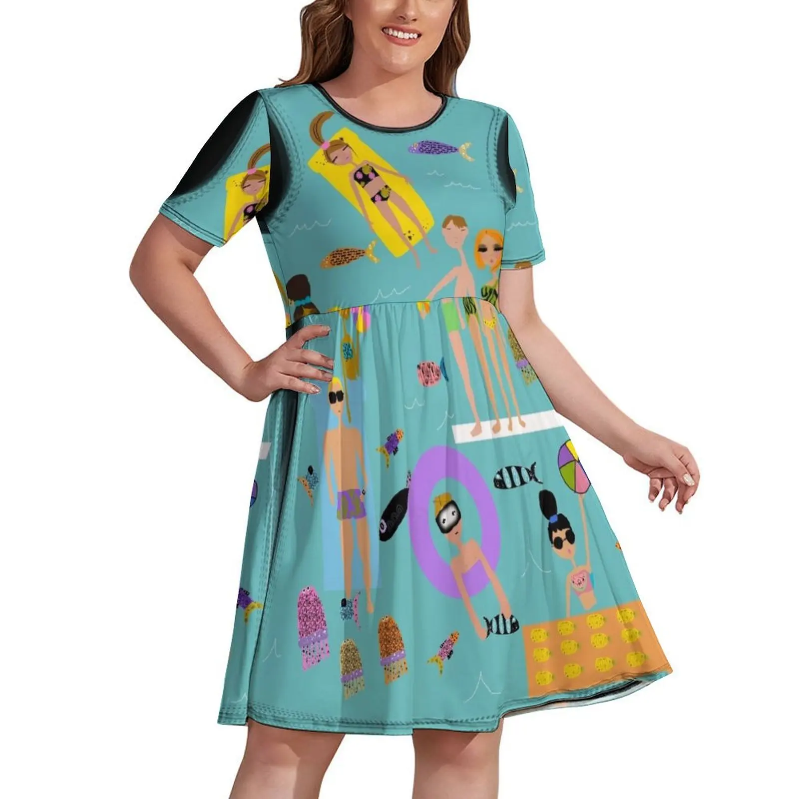 

Beach day at the Ocean Dress beach dresses Woman's evening dress