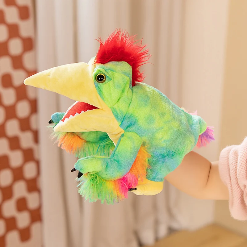 Kawaii Plush Finger Puppets - Educational Stuffed Animal Toys for Kids