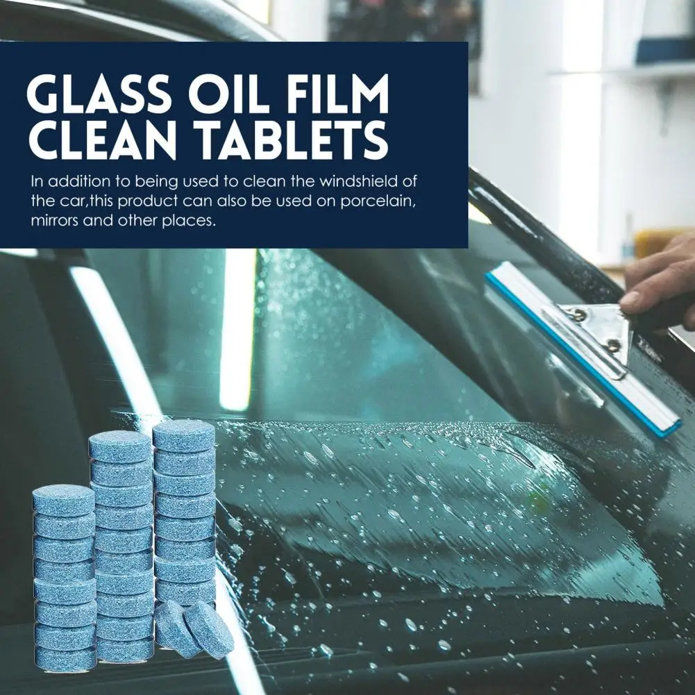 

Practical Washer Fluid Concentrates Easy to Store High Enrichment Anti-fog Car Effervescent Tablets Automotive Supplies