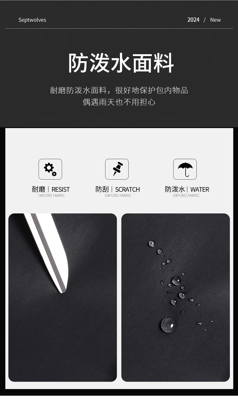 حقيبة ظهر للسفر خفيفة الوزن للرجال، حقيبة ظهر جديدة من قماش أكسفورد ذات سعة كبيرة لعام 2025، حقيبة مدرسية سوداء لطلاب الجامعات