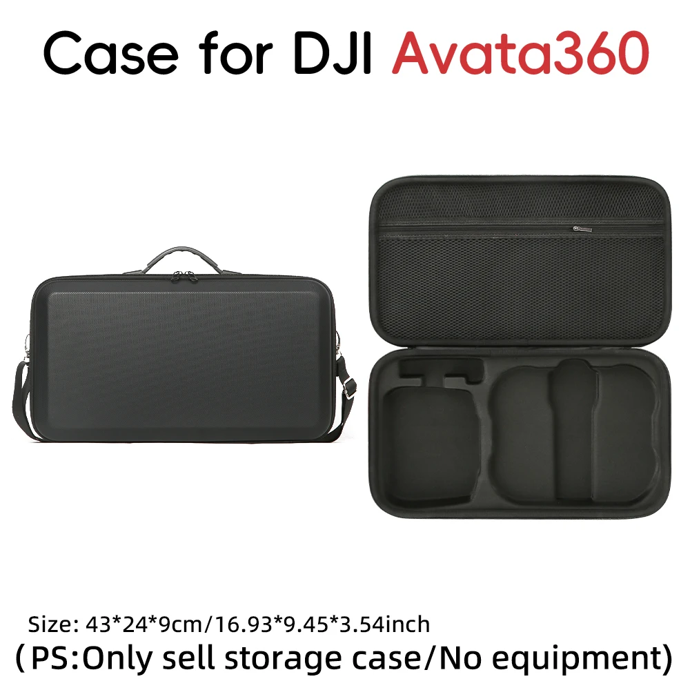 DJI Avata 360 RC 2 리모컨용 휴대용 보관 가방 충격 방지 하드 쉘 운반 케이스 여행용 보호 액세서리
