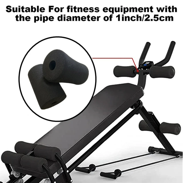 High Density Foam Roller for Leg Extension on Weight Bench