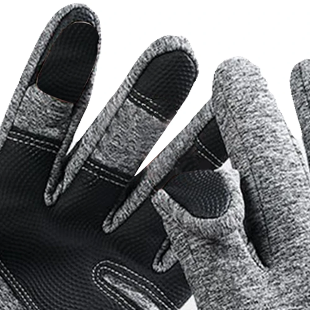 Electric Heating Waterproof Fishing Gloves Support Touch Screen Winter Riding Running Hiking Men Women Warm Non Slip Glove