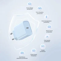 PD 20W USB C Fast Charger For Apple iPhone 17 16 15 14 13 12 11 Pro Max For iPad 5A Quick Charging Data Cable EU US Plug Adapter 3