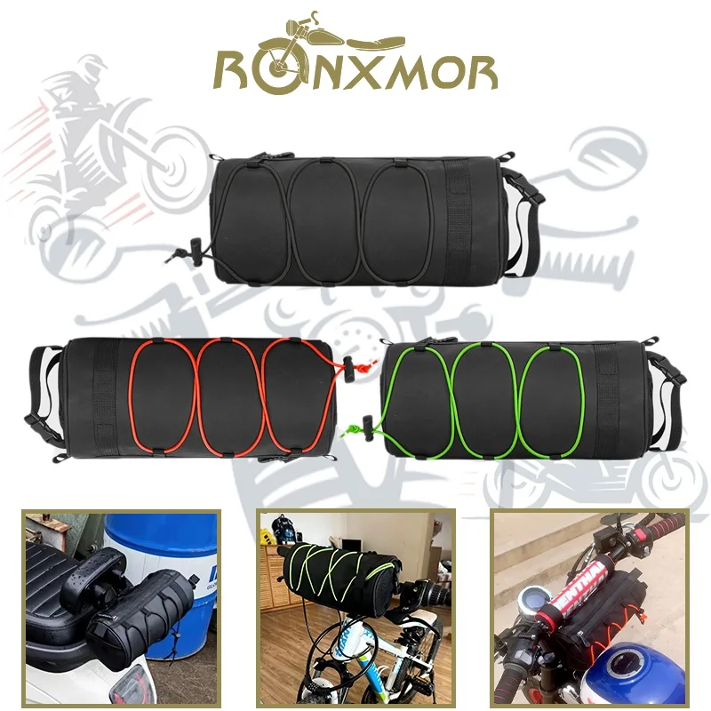 

E-Bike Bags Waterproof Bicycle Handlebar Pannier Pack Multi-purpose Riding Shoulder Handbag MTB Road Bike Cycling Frame Tube Bag