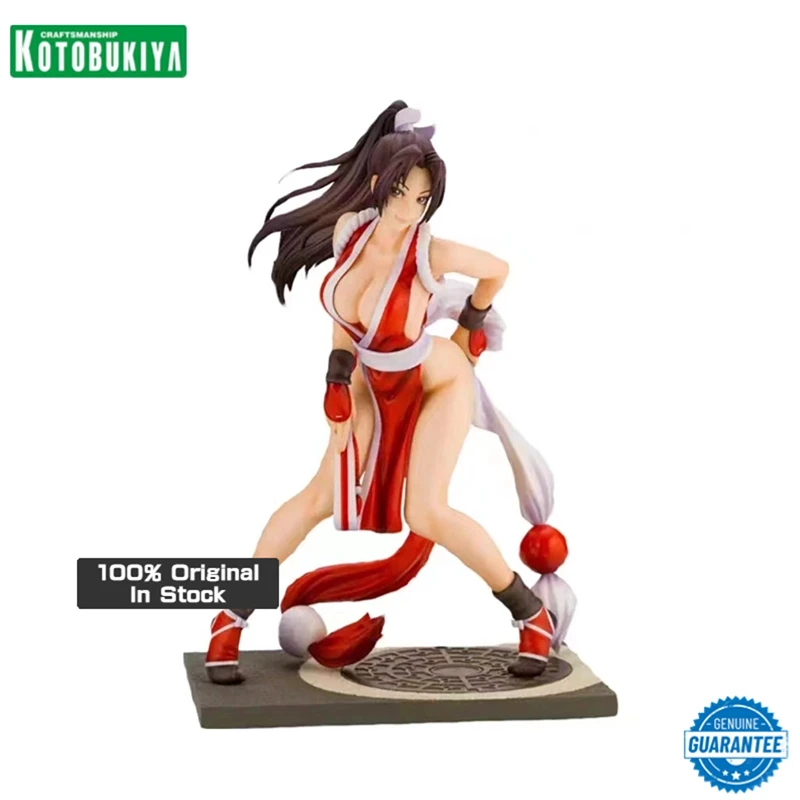 

100% оригинальная экшн-фигурка KOTOBUKIYA 21 см SNK Король бойцов 98 КОФ аниме Гон Май ширануй Игрушечная модель Подарок Украшение Декор