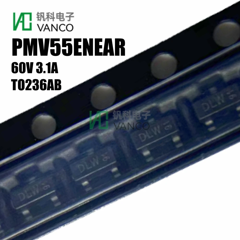 Nuovo Kit Transistor Originale 10/20/50/100Pcs Pmv55Enear Mosfet N-Ch 60V 3.1A To236Ab In Magazzino
