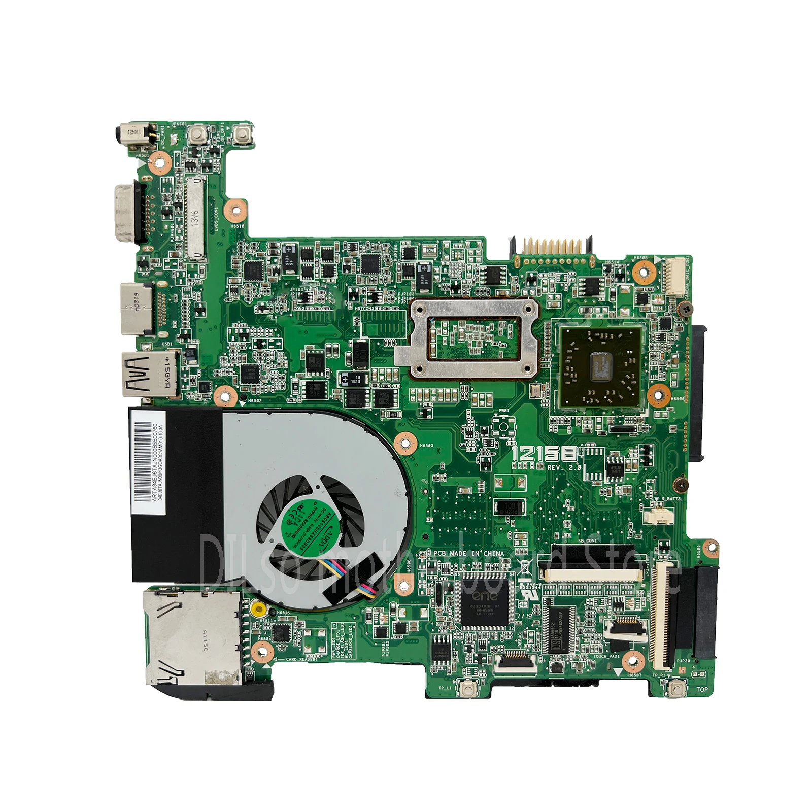 Kefu 1215b Mainboard para Asus Eeepc 1215 Portátil Placa-mãe Teste Trabalho 100% Original - Imagem 3