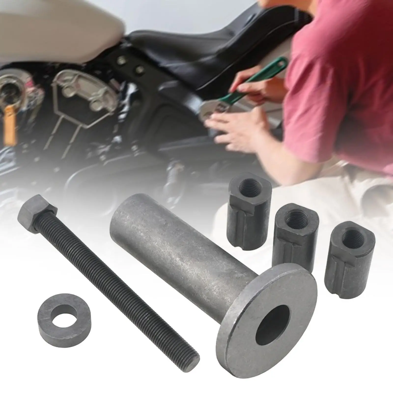 Motorcycle Crankshaft Installer Tool,Multi Purpose,Replacement Steel Easy Installation Good Performance Professional Accessories