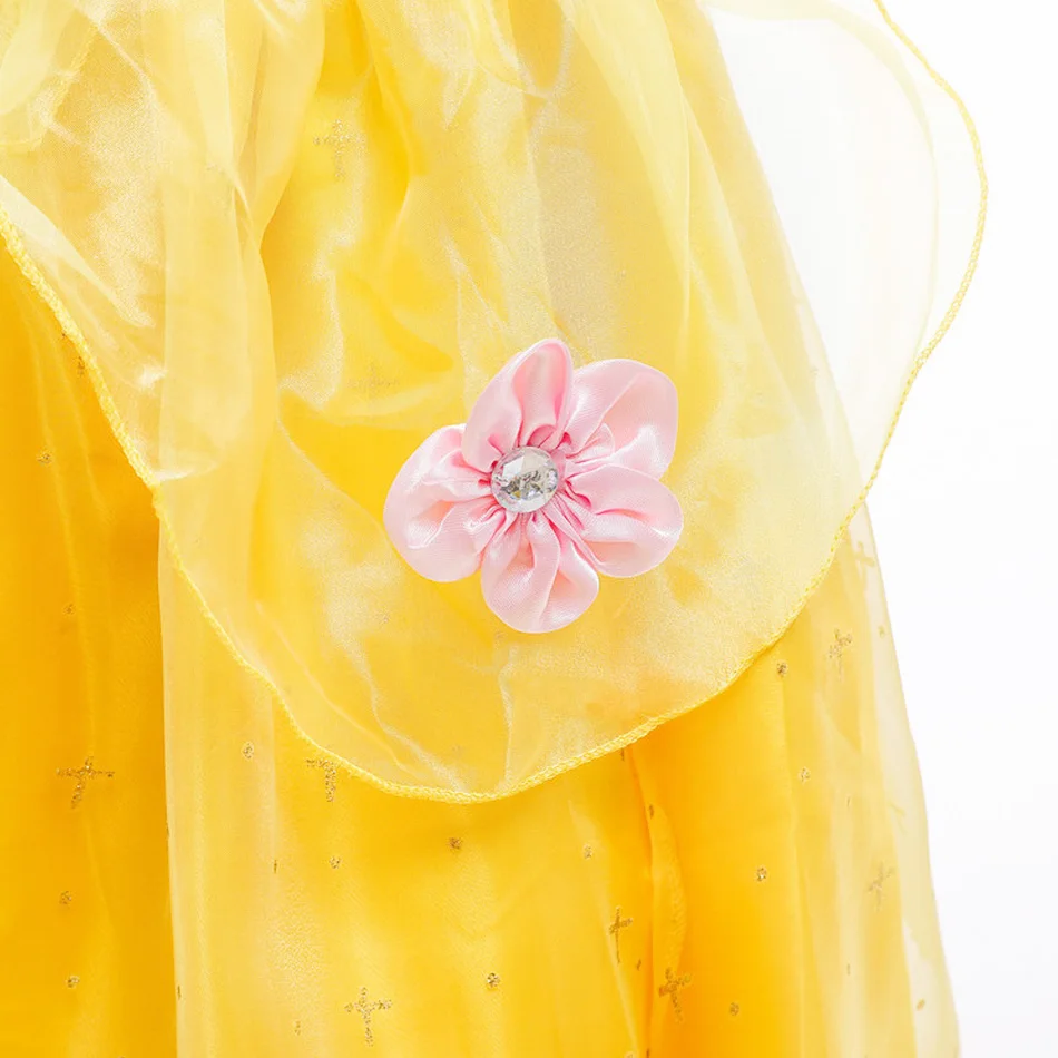 Robe Princesse Belle Cosplay La Belle et la Bête