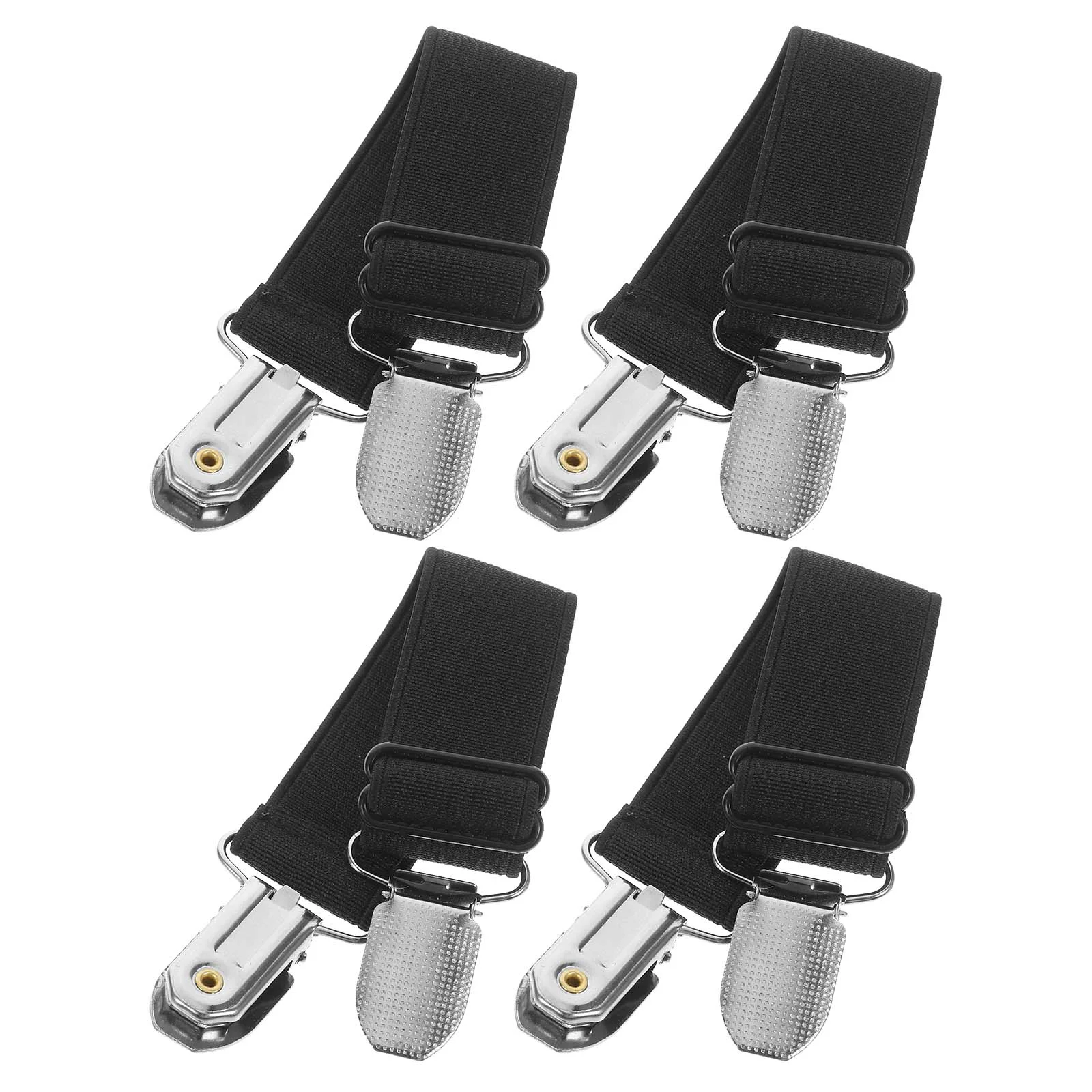 

Elastic Leg Clip Adjustable Boots Band Windproof Holders Fasteners Trouser Fixing Clips Mattress Pants Clips