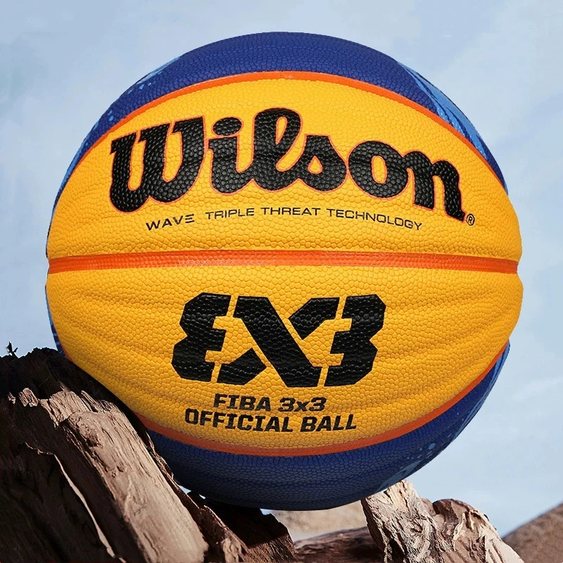 Wilson FIBA3x3 Competition Training Basketball WAVE Technology PU Wear