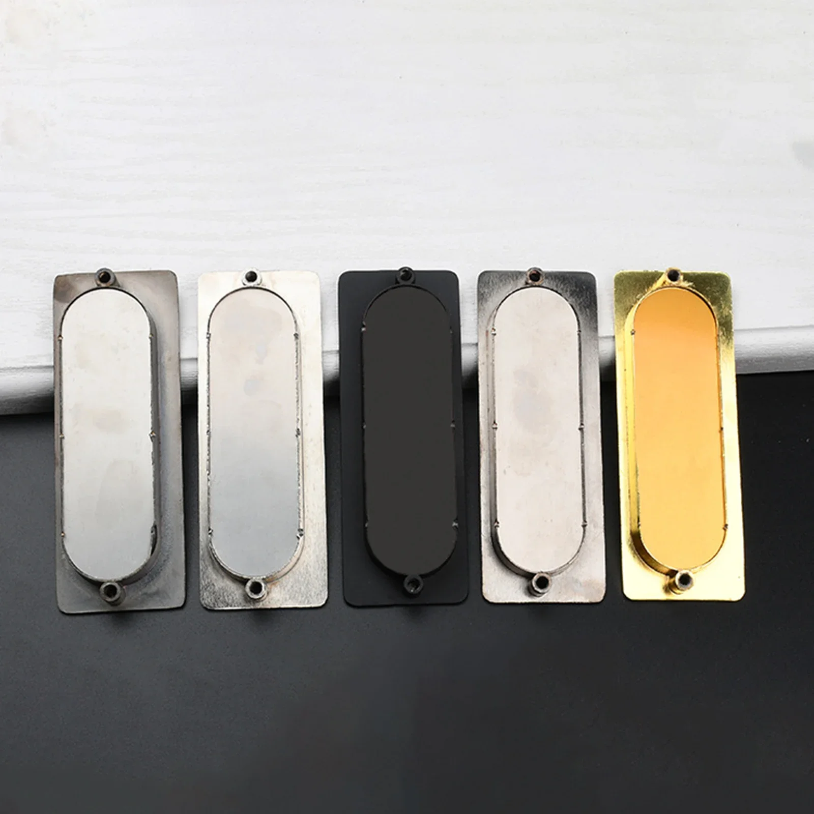 Description Picture 3 of itemRecessed Handle Cabinet Drawer Pulls Cupboard Door Embedded Handles Wardrobe Knobs Furniture Hardware Kitchen Sliding Door Pull