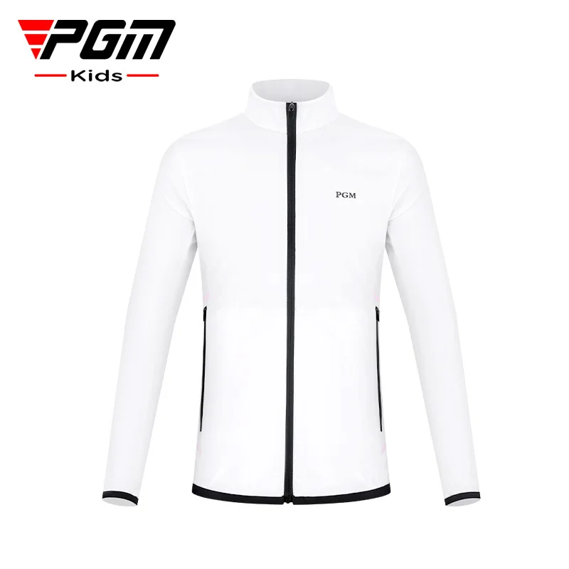 PGM Golf Children'S Jacket Windproof And Rainproof Stand Collar Warm Youth Jacket Girls Autumn Winter Clothing Top Coat YF455