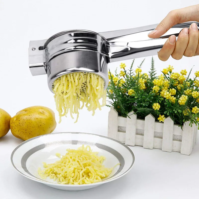 Manual Steel Potato Ricer Vegetable Puree Maker Potato Masher