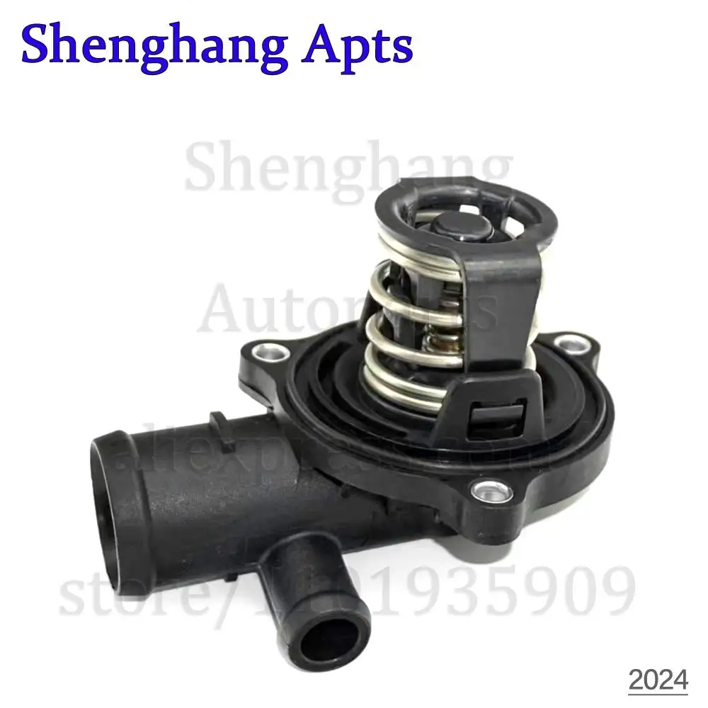 Engine Coolant Thermostat 059121111N 059 121 111 N For Audi A4 B8 A5 Q7 VW Touareg Phaeton 3.0T V6 Diesel 2006 -