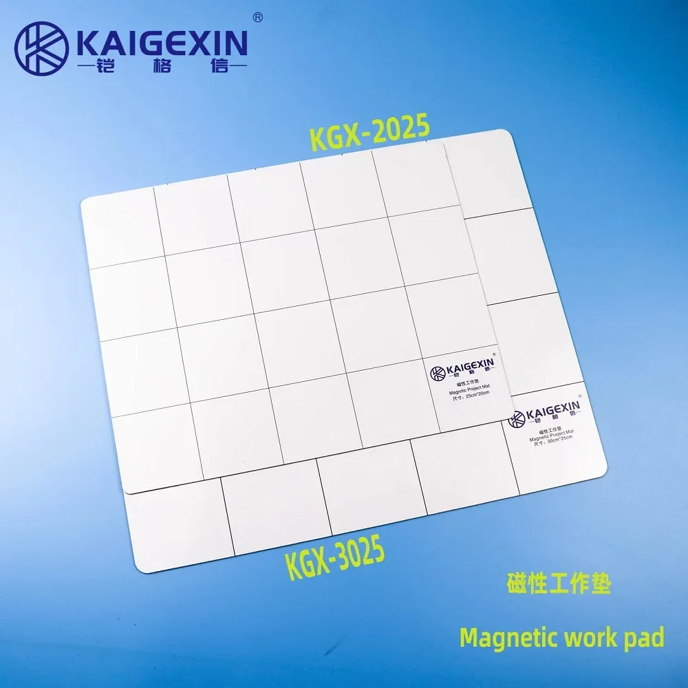 Kgx 30*25cm 25*20cm 마그네틱 패드 보관 작업 메모리 매트 나사 정렬 흡착 키퍼 전화 노트북 수리 도구 마커 펜