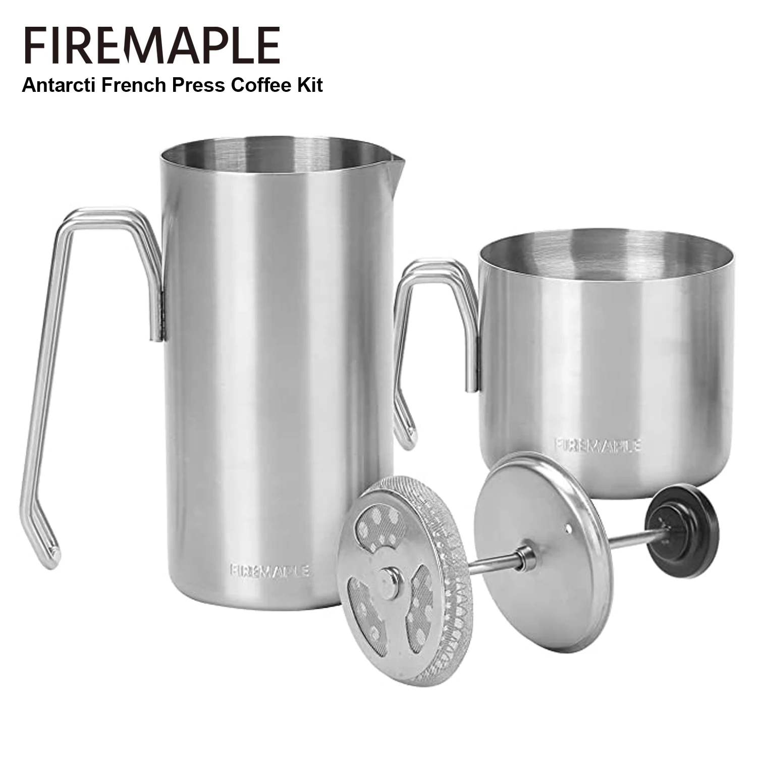 

Походный кофейник Fire Maple с французским прессом, уличная кружка, посуда для пешего туризма, треккинга