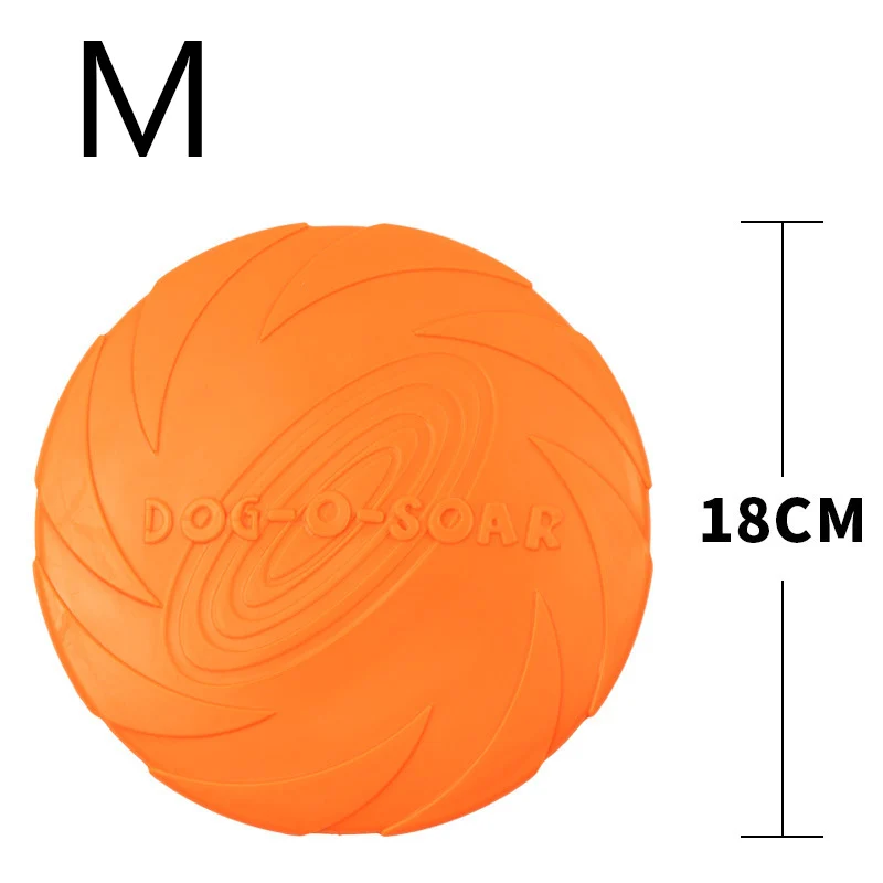 TPR Big Dog Training Toy Flying Discs Disk Interactive Pet Toys for Small Large Dogs Border Collie Labrador mascotas Accessories 3