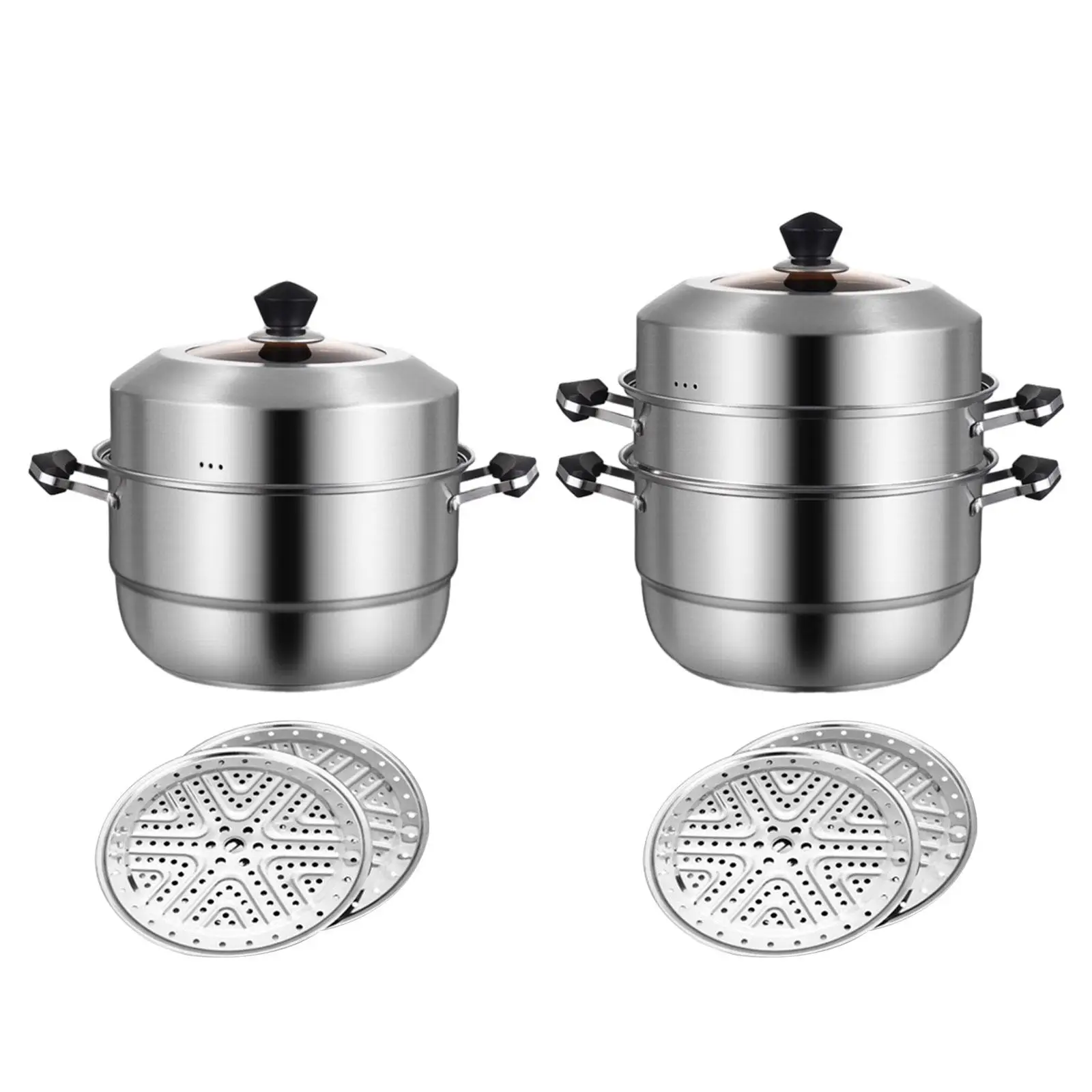 

Stainless Steel Steamer Pot Kitcken Cooking Tool Durable Kitchen Steamer Cooker