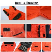 Plus Size Protective Bib Overalls with Multi Pockets