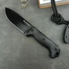 Black Kabar Becker Campanion BK2 Black Coated Blade Nylon Handle Hunting Tactical Outdoor Self Defense Military Knives 1