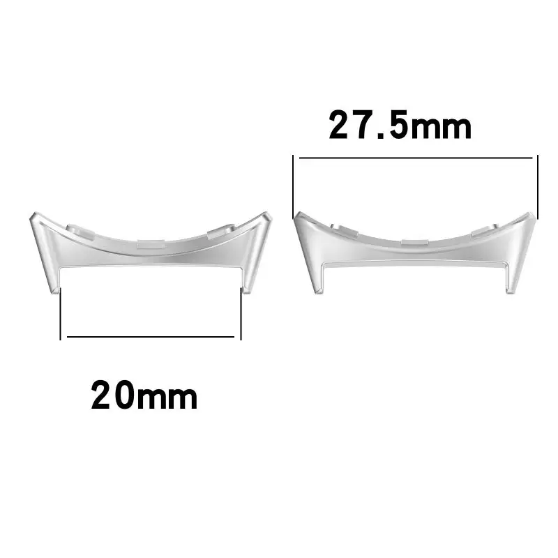 Stainless Steel Waterproof Rust-Resistant Wear-Resistant Metal Watch Strap Accessory (20-22mm)