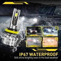 AUXITO 2Pcs H8 H11 LED Bulb Fog Lights Car Headlight H16JP HB4 9006 9005 HB3 LED Lamp DRL Driving Light 6500K White 12V NEW - Image 4