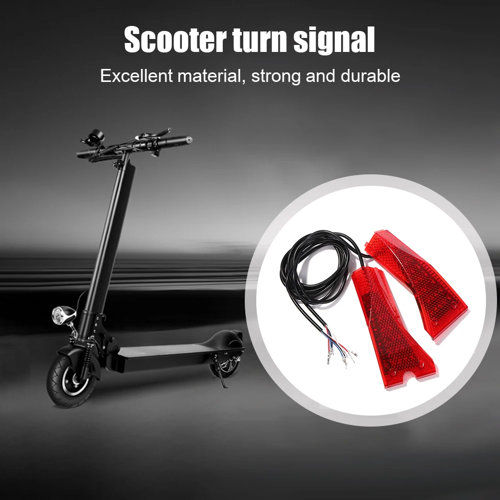 Scooter Turn Signal Lamp Set Motorcycle Indicator Blinker Light Lamp for KUGOO M4 PRO Kick Scooter Accessories