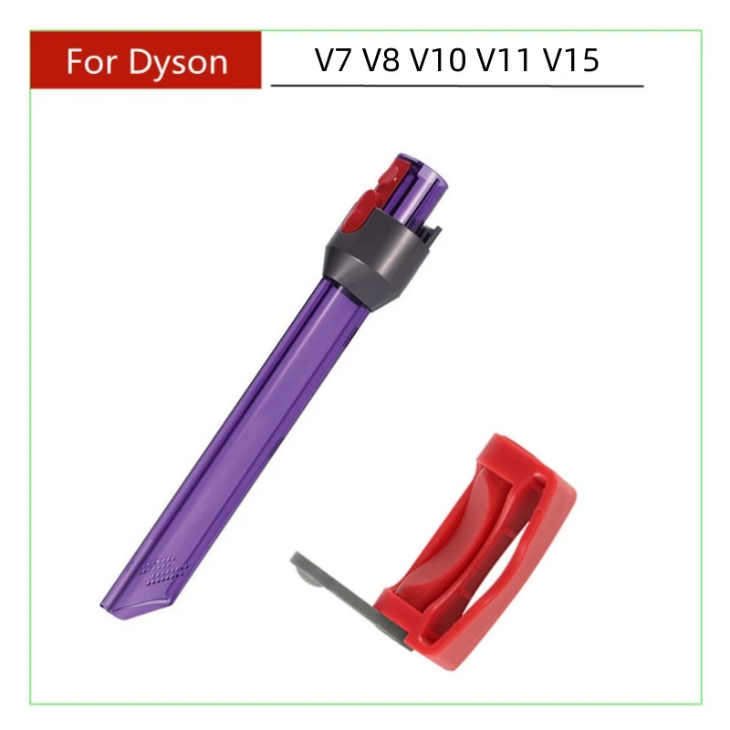 Per Dyson V7 V8 V10 V11 V15 Led Light Flat Suction Aspirapolvere Accessorio Gap Pulsante Interruttore Testa Di Aspirazione