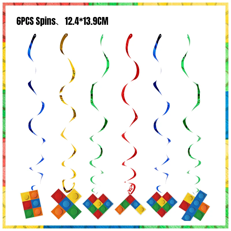 6pcs spins