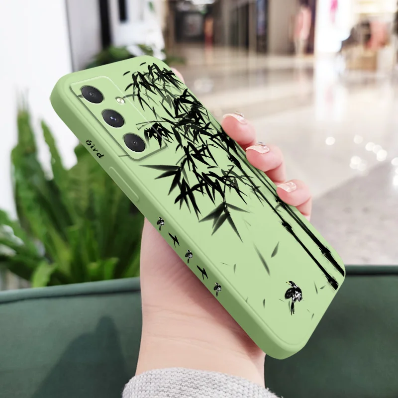 Eco-Friendly Bamboo Rhyme Phone Case - Stylish and Durable Protection