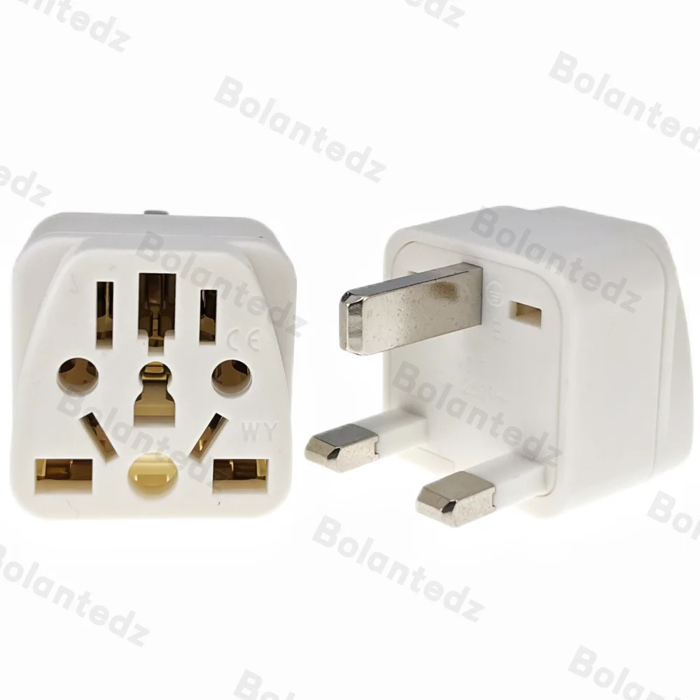 Universal Travel Plug Adapter for UK, Singapore, and Malaysia - Multi-type Power Converter
