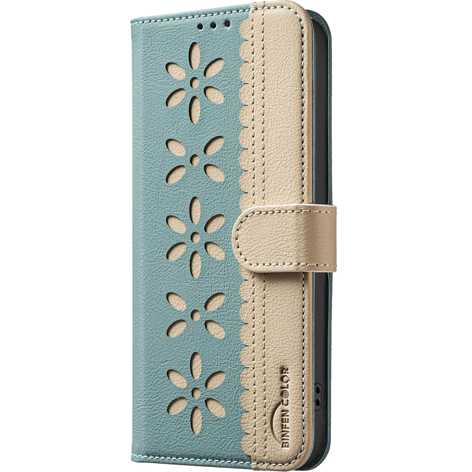 Elegant Leather Wallet Flip Case & Silicone Cover - Premium Protection