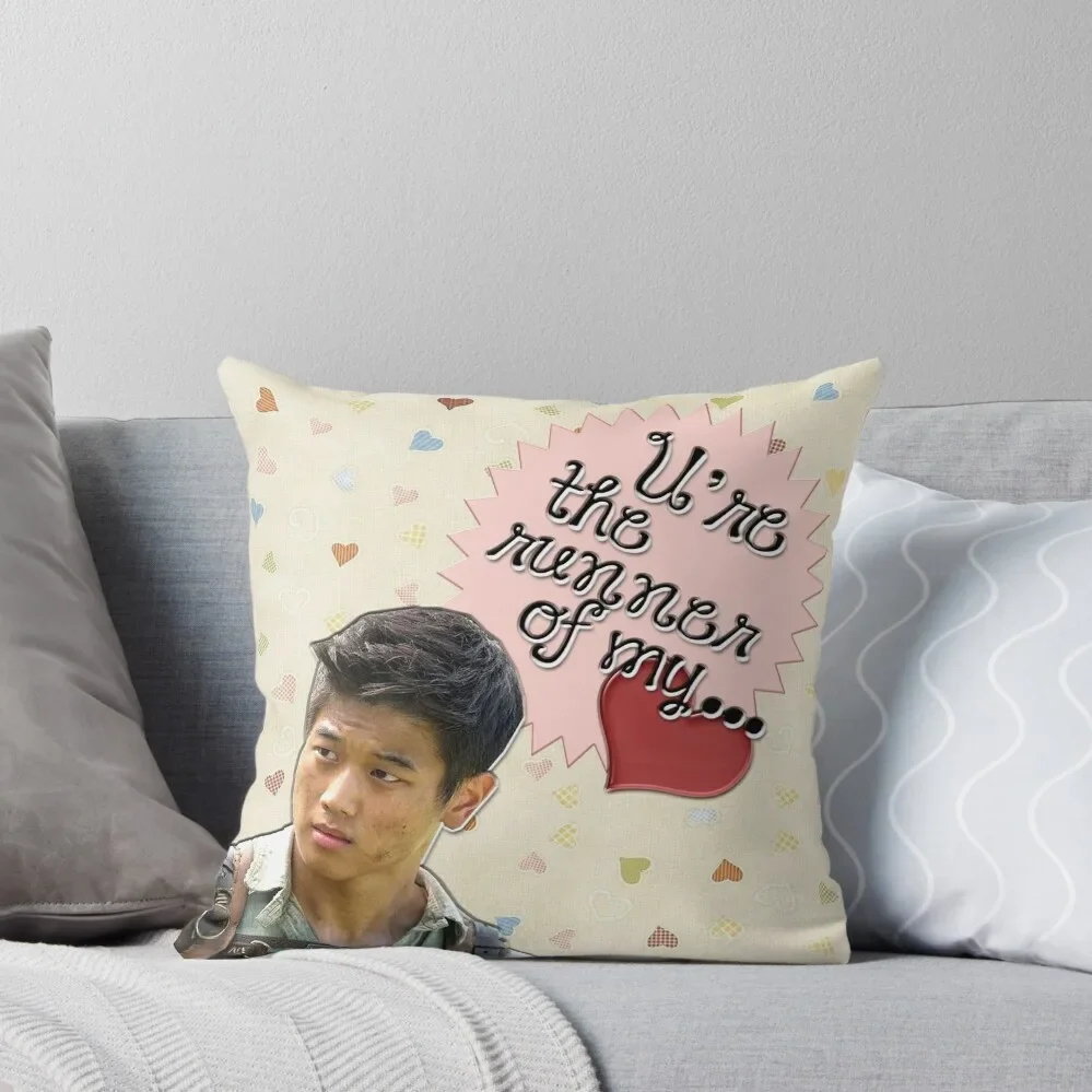 

The Maze Runner Greeting Cards [Minho] Throw Pillow Cushions For Children Christmas Pillows Couch Cushions