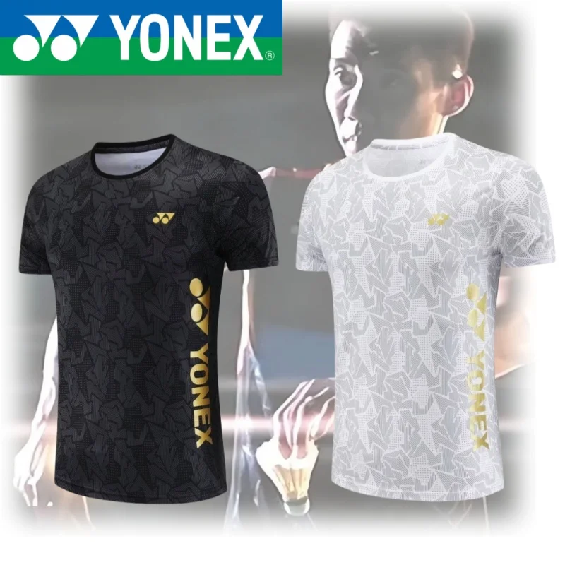 Badminton t shirt Yonex short-sleeve breathable quick-drying for men women