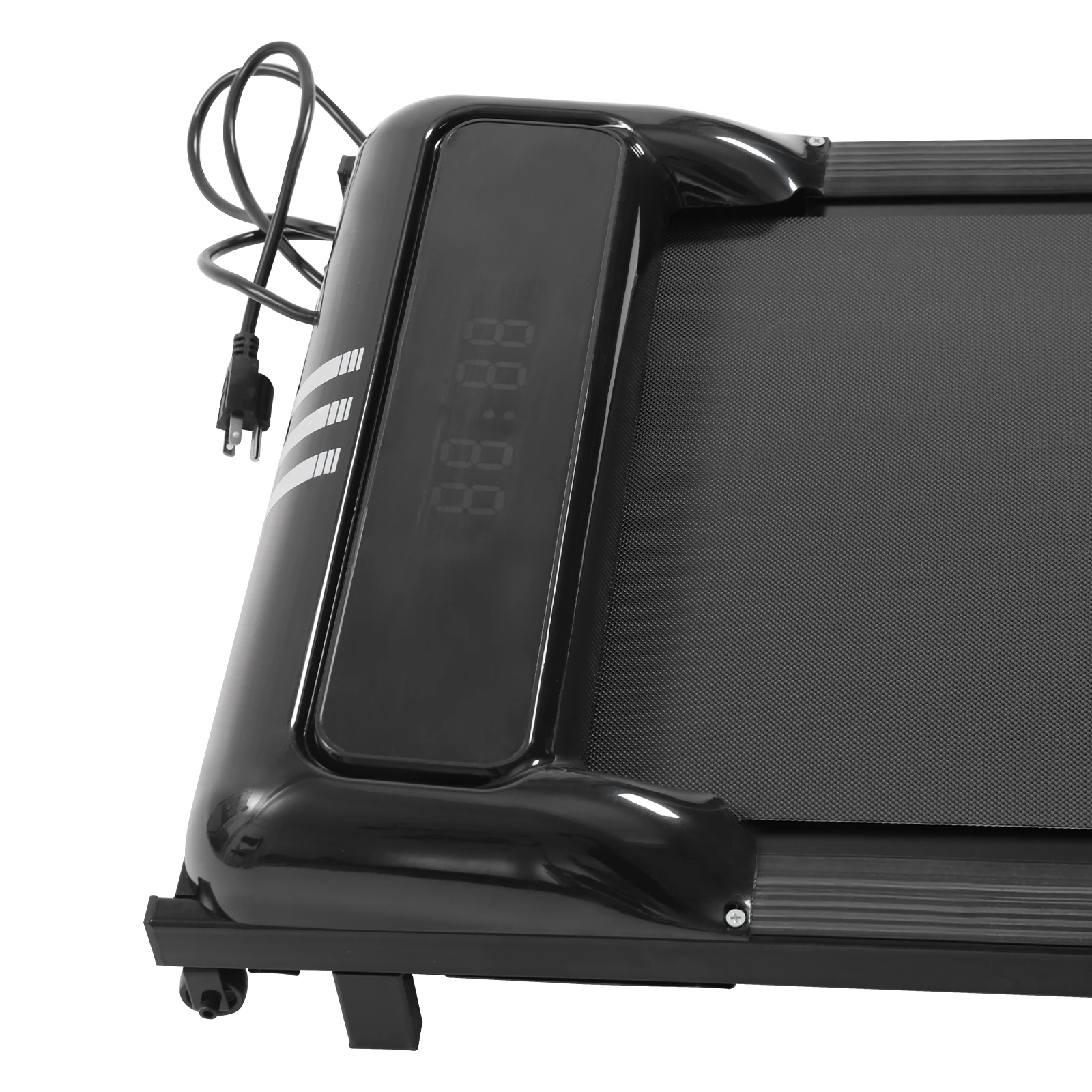 2 in 1Treadmill, 2.25HP Under Desk Electric Treadmill, Remote Control, and LED Display, Walking Jogging for Home