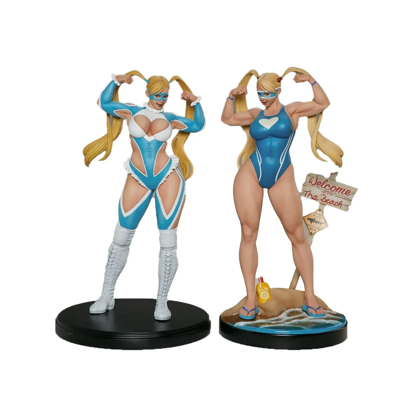 

In Stock Original Genuine PCS Rainbow Mika Street Fighter R. MIKA 1/4 Action Anime Figure Model Toys Doll Gift