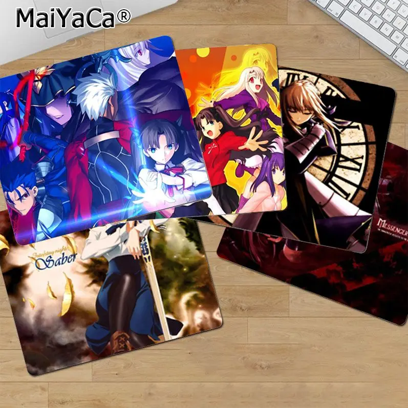 

Anime Fate Stay Night 25x29cm Small Table Mat Student Mousepad Computer Keyboard Pad Games Pad Desk Mat Desktop Mat