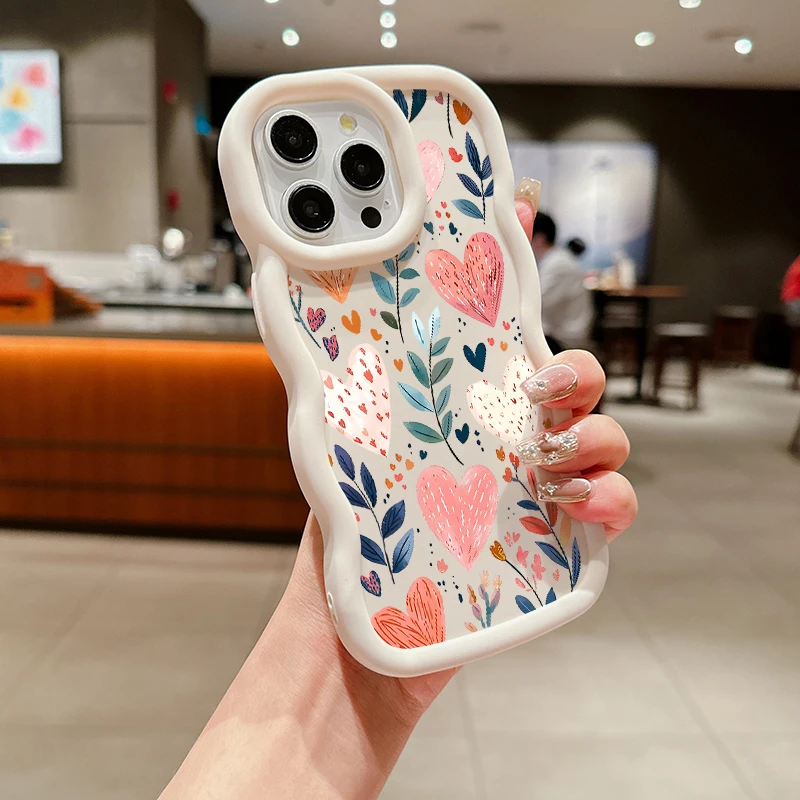 Charming Floral Soft Silicone Phone Case