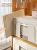 Fabric Foldable Storage Organizer Large Capacity Home Storage Box for Clothes Quilt Blanket Wardrobe Clothing Organizer 5