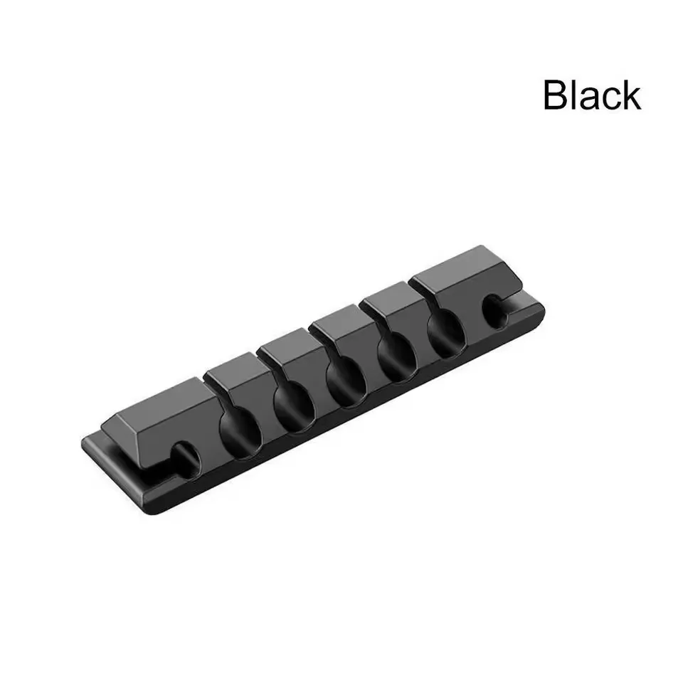 Silicone Cable Organizer: Flexible Cord Management Clips
