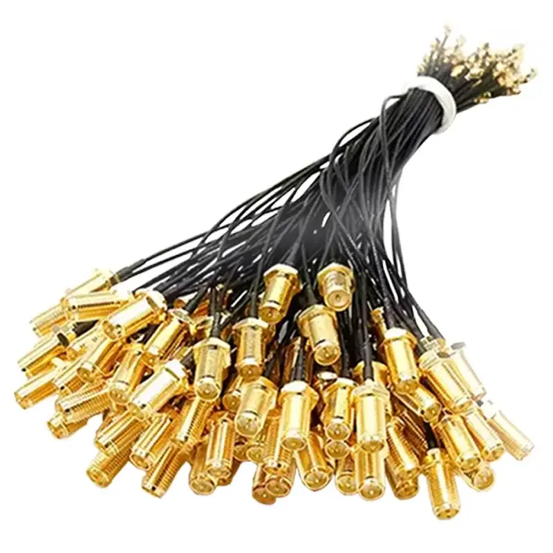 2/4/8Pcs RP SMA Pigtail Cable 1.13 SMA Female Connector To UFL/U.FL Cable for WiFi Antenna Extension image 3