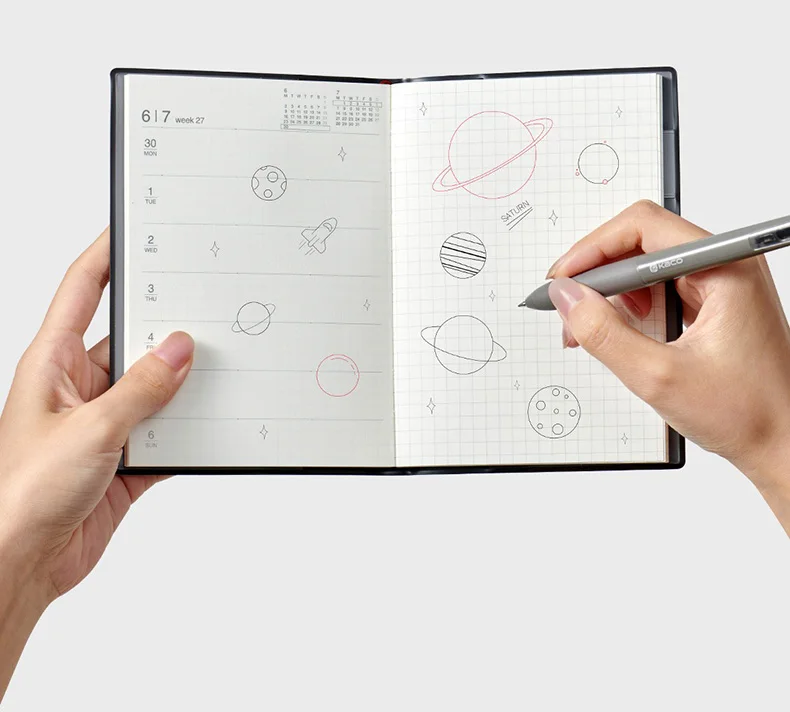 Kaco EASY Multifunktionsstift, 0,5 mm, kreative Handbuchstifte, Markierung von wichtige Punkten, Lernwerkzeug, einfaches Business-Büro, Schule, Schreibwaren – Detail 8