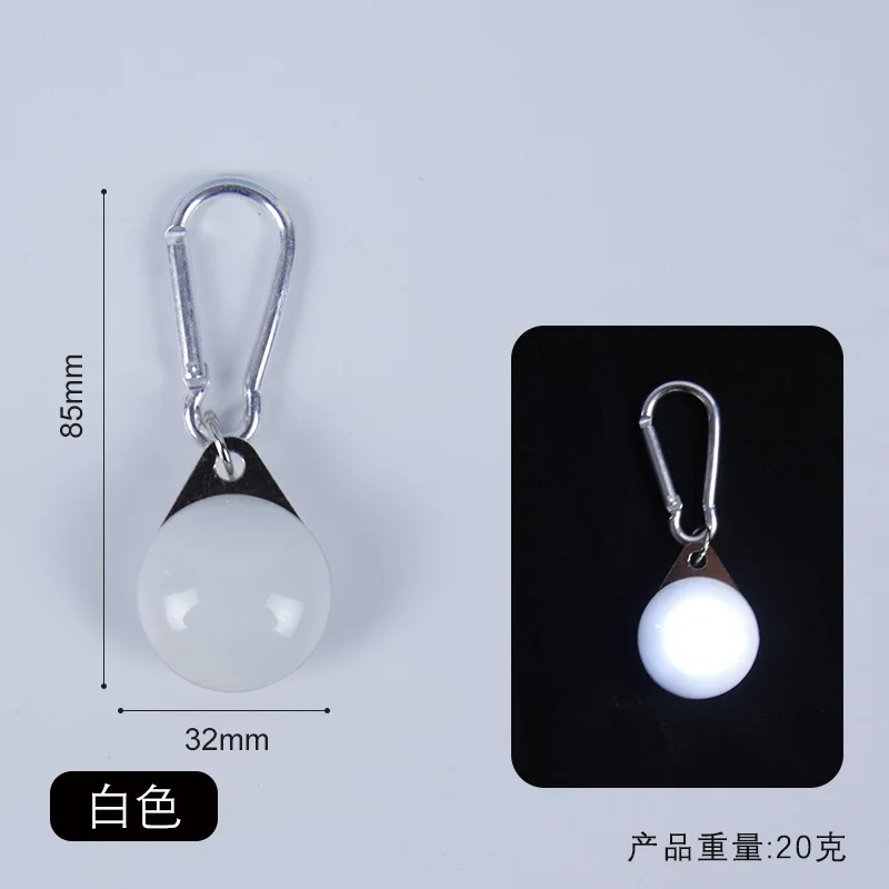 Dog Pet Pendant LED Lighted Cat Safety Flashing Night Light Pet LED Collar Pendant for Training Walking 