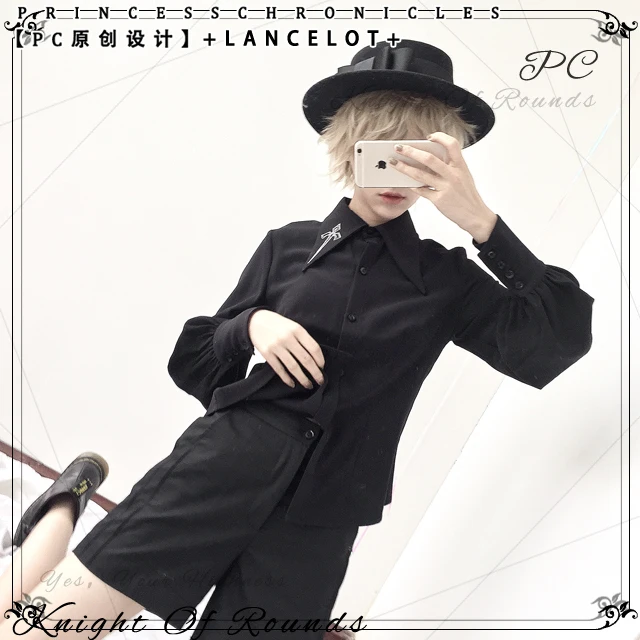Silver Ling Ouji Lolita Retro Elegant British Gothic Joker Shorts for Unisex by Princess Chronicles~Pre-order