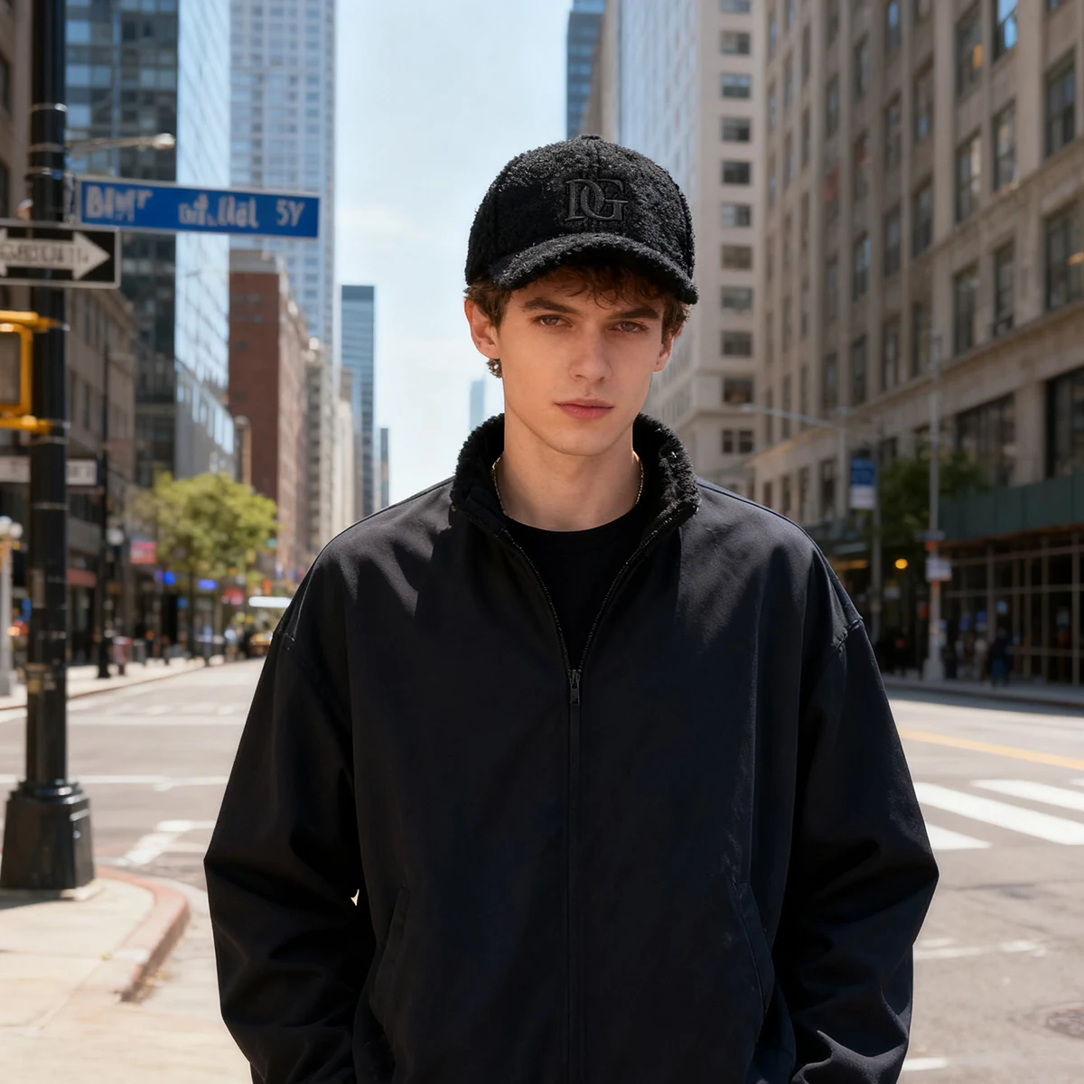 Men's Hat for Autumn and Winter 2025, New Lamb Wool Baseball Cap for Women, Fleece-Lined, Thickened, Warm, Face-Slimming Duckbill Cap for Students