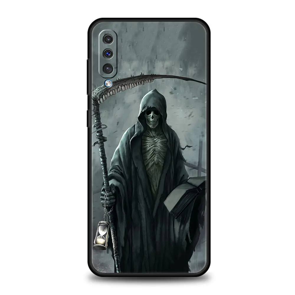 Grim Reaper Skull Skeleton Phone Case Cover